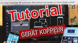 Youtube am TV mit Smartphone Samsung Note3 Tutorial [upl. by Ayotal164]