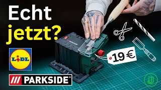 SCHÄRFSTATION von PARKSIDE für 19 EURO Ich sags ungern aber diese Maschine ist  Jonas Winkler [upl. by Daffy]