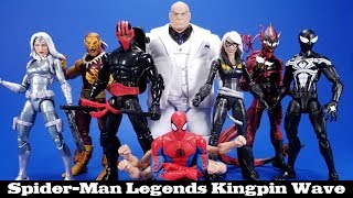 Marvel Legends Kingpin Series Hasbro SpiderMan Action Figure Review [upl. by Eliza]