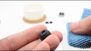 How To Clean Your AirTips Pro Memory Foam Ear Tips for AirPods Pro [upl. by Allison969]