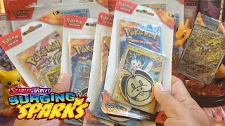 OPENING OF SURGING SPARKS BLISTERS PACKS LOW RISK PACKS [upl. by Nellaf925]