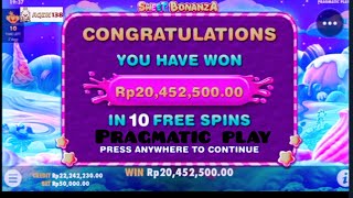 Total 20 jt gaisss💝💝sweet bonanza pragmatic play agen138 slot slotonline [upl. by Zebadiah]