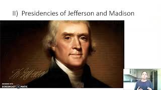 Time Period 4 Jeffersonian amp Jacksonian America Part I [upl. by Mayor321]