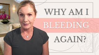 No More Bleeding on Hormone Replacement  Empowering Midlife Wellness [upl. by Luahs505]