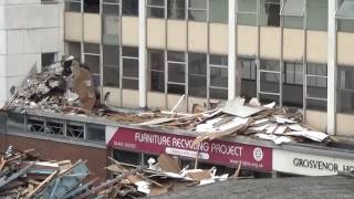 Gloucester Bus Station Demolition [upl. by Cotterell]