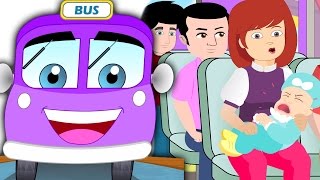 Die Räder auf dem Bus gehen rund und rund  Kinderreime für Kinder  Zusammenstellung [upl. by Lunseth240]