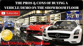 The Pros amp Cons Of BuyingLeasing A VehicleDemo Off Of The Showroom Floor At The Dealership [upl. by Aihsinat]