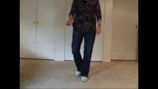 986 Beginner Classic Line dance walk through [upl. by Oicirbaf]