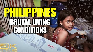 These Living Conditions in the Philippines are Beyond Belief 4K [upl. by Evin759]