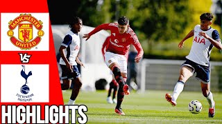 Manchester United vs Tottenham Hotspur  All Goals amp Highlights  U18 PL Cup  051024 [upl. by Ricki]