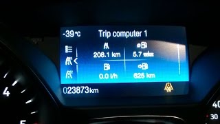 Ford Focus 15 Tdci 39C cold start [upl. by December230]