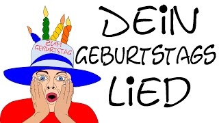 Dein geburtstagslied lustig deutsch  Happy Birthday song [upl. by Seerdi540]