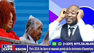 quotON A PLASTIFIÉ PAUL BIYAquot  JEUX OLYMPIQUES PARIS 2024  LIBRE EXPRESSION DU 28 JUILLET 2024 [upl. by Geminius]