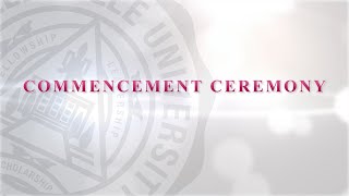 2022 Campbellsville University Spring Commencement  1200 Ceremony [upl. by Ainez]