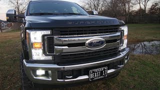 Must Have LED Lights for Your 20172019 F250 Super Duty [upl. by Norrehc]