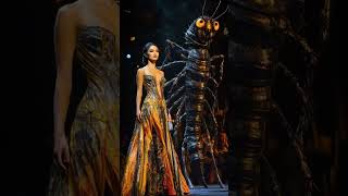 Girl Dancing with Giant Centipede AGT Fusion live agt shorts [upl. by Octavian]