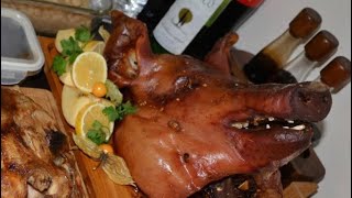 Malasang Chinoi Ovenroasted Pork Head Lechon  Litson Ulo ng Baboy [upl. by Aneram73]