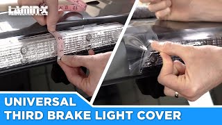 How to Tint your Third Brake Light with a Laminx Universal Sheet [upl. by Yelmene]