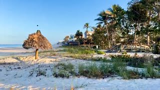 Part 1 of Robb’s Saturday Morning Beach Walk at Lowdermilk Park in Naples FL 021123 [upl. by Ahsian]