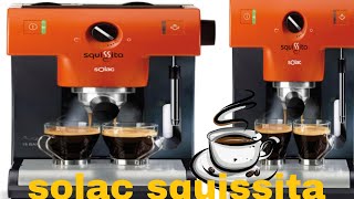 Solac squissita Coffee maker [upl. by Aynat]