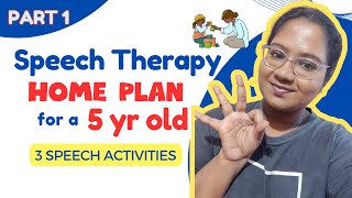 How To Do Speech Therapy For a 5 Year Old  Pronouns Adjectives amp Understanding Part 1 [upl. by Inalak779]