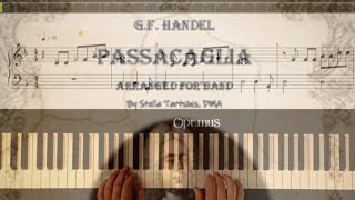 Passacaglia  Piano  Partitura [upl. by Joanne639]