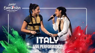 Melissa amp Ranya  Un Mondo Giusto LIVE  Italy 🇮🇹  Junior Eurovision 2023  JESC2023 [upl. by Ahserb]