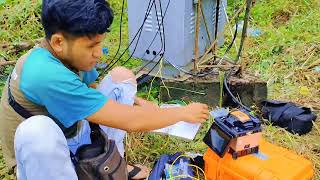 Maintenance Tower BTS Pasir Bentang Desa Media Net [upl. by Breban]