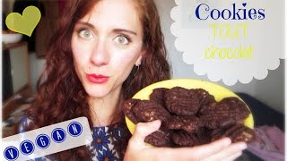 ❤ Cookies TOUT chocolat ❤ version VEGAN [upl. by Ognimod]