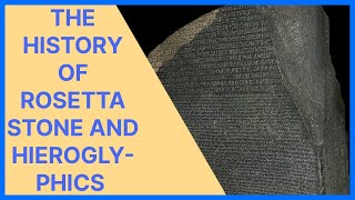 Decoding Rosetta Stone amp Hieroglyphics history egypt [upl. by Lynd]