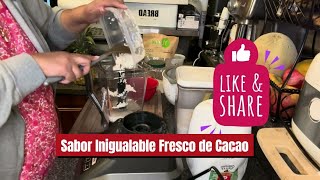 ¡Prueba el exquisito Fresco de Cacao que te dejará sin palabras [upl. by Josias934]