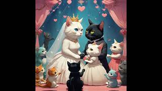 the cat wedding cat cut catlover [upl. by Demah]