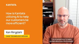 How is Kantata using AI to help customers be more efficient [upl. by Azne97]