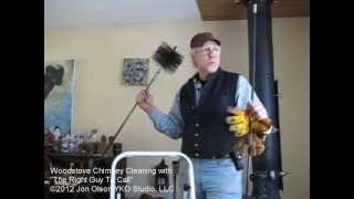 How To Clean Your Woodstove Chimney [upl. by Tadd]