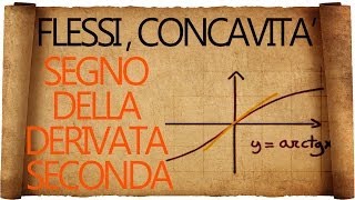 Flessi Concavità e Segno della Derivata Seconda [upl. by Narf]