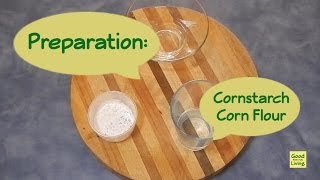 How to prepare cornstarch or corn flour for thickening sauces [upl. by Binny]