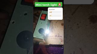 Mini torch light 🚨TopCreationy [upl. by Ailedroc]