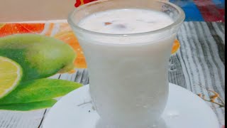 Almond milk recipeHomemade almond milk recipe for brain healthKhawateen cooking channel [upl. by Vallonia]