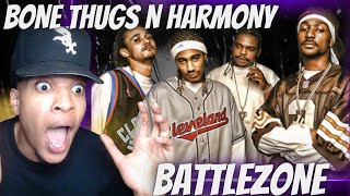 FIRST TIME HEARING  BONE THUGS N HARMONY  BATTLEZONE  REACTION [upl. by Winnie]