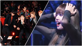 BLACKPINK reaction to BTS quotButterquot performance [upl. by Ehcram704]