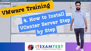 VMware Training 4 How to install VCenter Server Step by Step technology vmware esxi [upl. by Tanya]