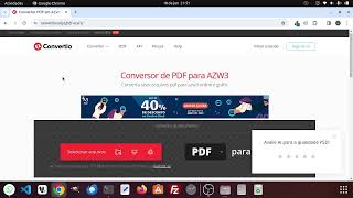 Ler PDF no Kindle convertendo para AZW3 [upl. by Lennie]