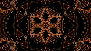 Ornamental kaleidoscope stage visual loop for events LED screens and projection mapping [upl. by Rivy]