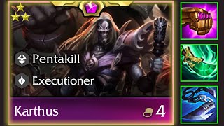 TFT SET 10  ĐTCL 10 KARTHUS ⭐⭐⭐7 PENTAKILL KHỎE ĐẾN MỨC NÀO 1R BAY 5 CHÁU [upl. by Aisor]