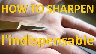 How to sharpen lindispensable [upl. by Telracs]