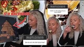 MUKBANG QampA jag vill INTE bli gravid [upl. by Maghutte338]