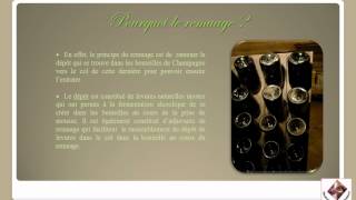 Remuage des bouteilles de Champagne [upl. by Atteiluj]