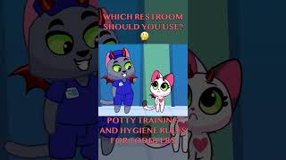 🤔 CAN KITTY FIND THE RIGHT RESTROOM 🚽🐾 POTTY TRAINING FUN FOR KIDS 😻 [upl. by Nahguav]