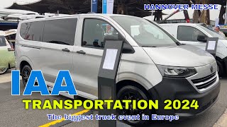 New Volkswagen Caravelle LWB 20 TDI 2025 Walkaround  IAA Transportation 2024 Hannover [upl. by Patten]