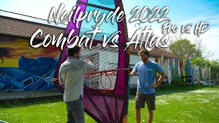 Neilpryde 2022  Atlas amp Combat  Pro und HD Bauweise [upl. by Ylelhsa312]